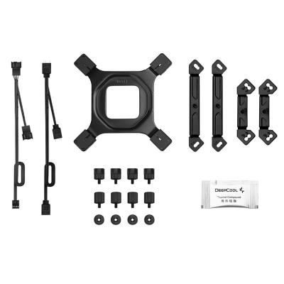 DEEPCOOL chladič AG620 BK ARGB V2 / 2x 120mm fan / 6x heatpipes / PWM / pro Intel i AMD / černý