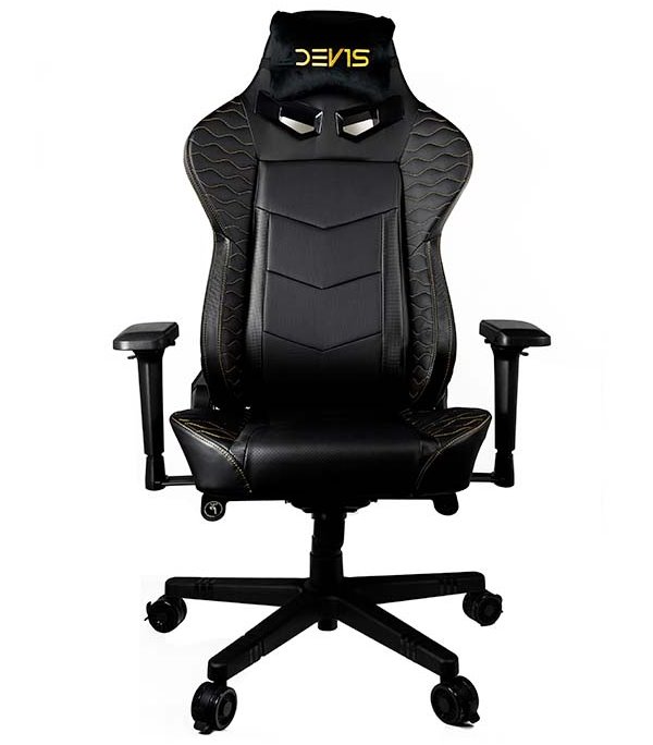 DEV1S herní židle BLACK