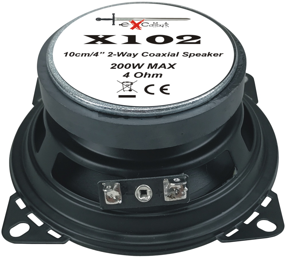 Excalibur X102/ reproduktor do auta/ 2-pásmový/ RMS 40W