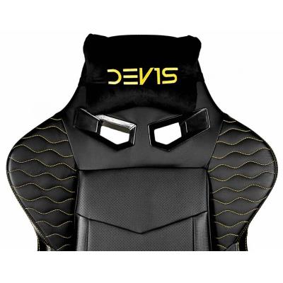 DEV1S herní židle BLACK