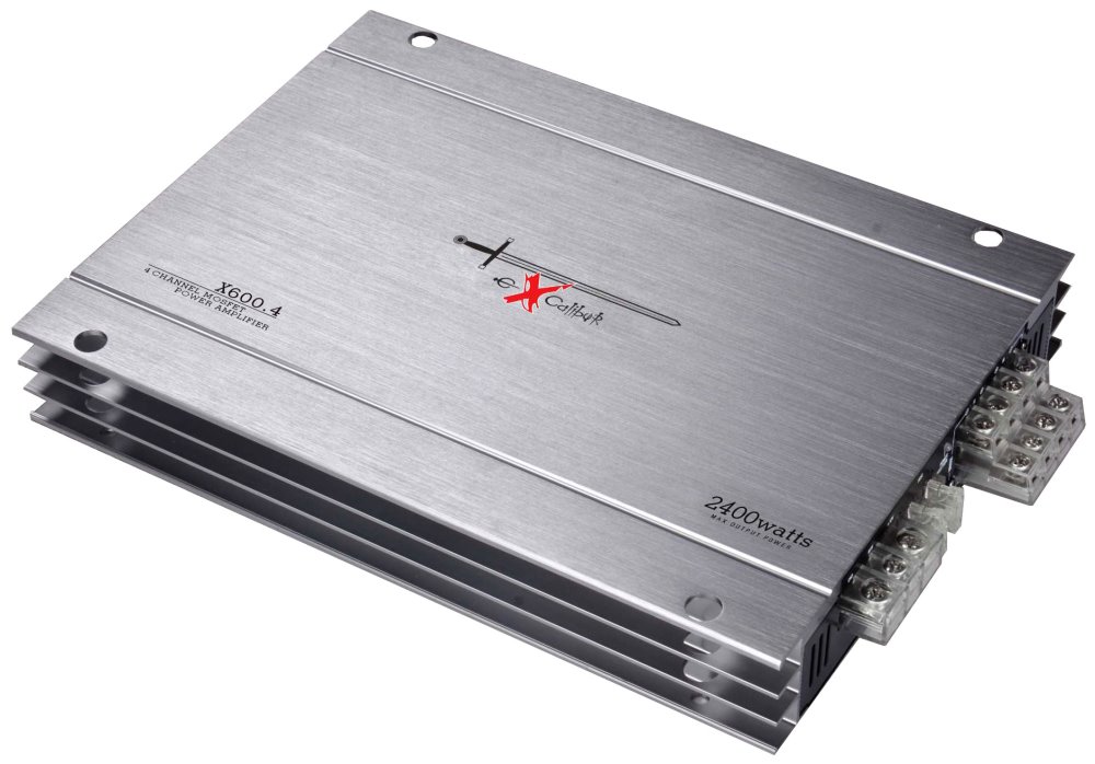 Excalibur X-600.4/ zesilovač/ 4-kanálový/ 4x 600W/ 2x 160W