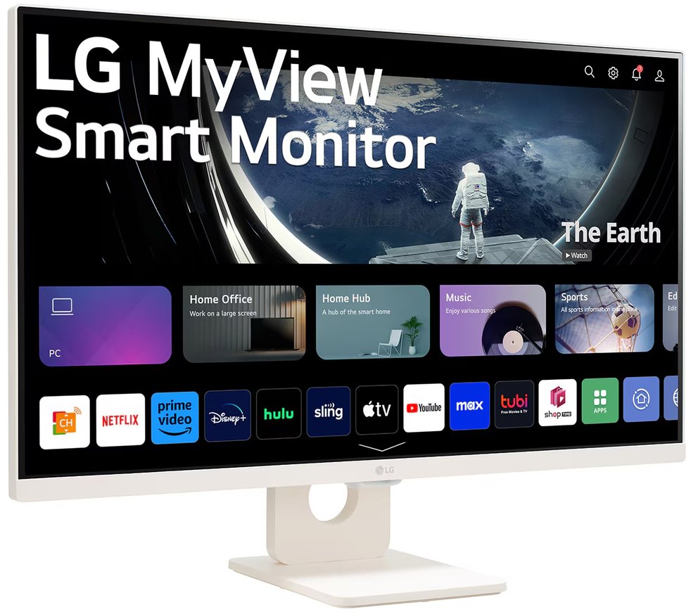LG monitor 27U511SA-W  27" / 1920x1080 / 16:9 / WebOs23 / 100 HZ / HDMI / VESA / 5Wx2