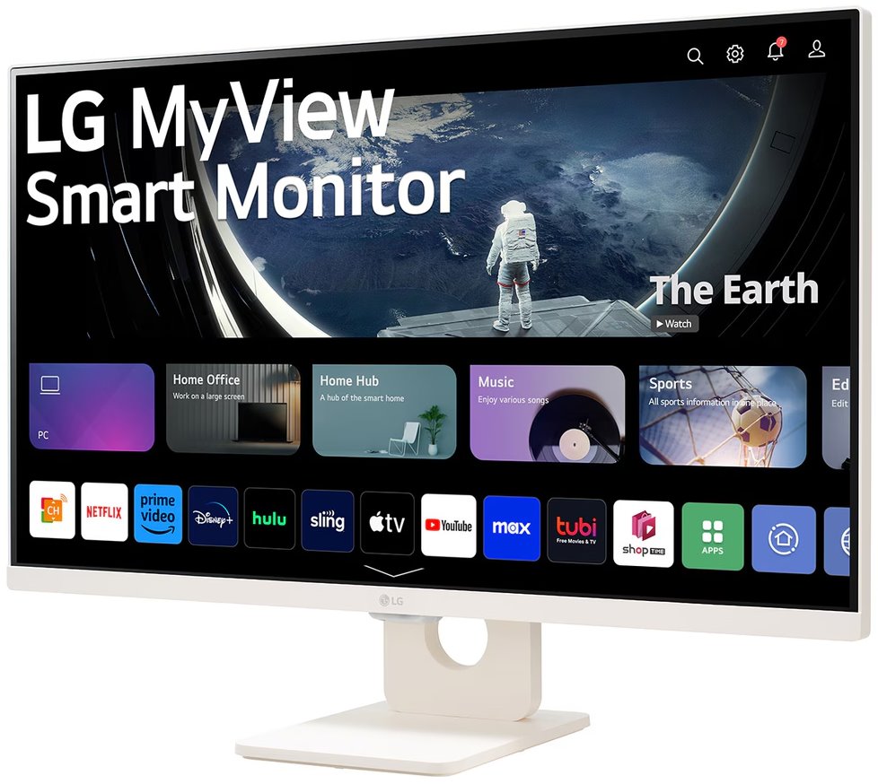 LG monitor 27U511SA-W  27" / 1920x1080 / 16:9 / WebOs23 / 100 HZ / HDMI / VESA / 5Wx2