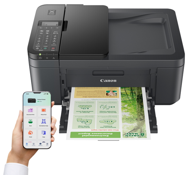 Canon PIXMA TR4755i BK - PSCF/ A4/ 8,8/4,4ppm/ až 4800x1200dpi/ WiFi/ USB/ Duplex/ ADF/ černá