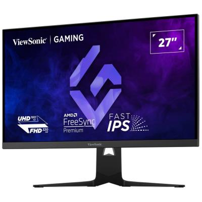 ViewSonic XG275D1-4K 27" 16:9  IPS,1920 x 1020 @320Hz 3840 x 2160 @160Hz, 0.5ms MPRT,2 HDMI, DP, USB-C, výš. nast.