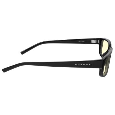 GUNNAR kancelářske/herní brýle  ELIN ONYX jantarová skla BLF 65 GUNNAR focus