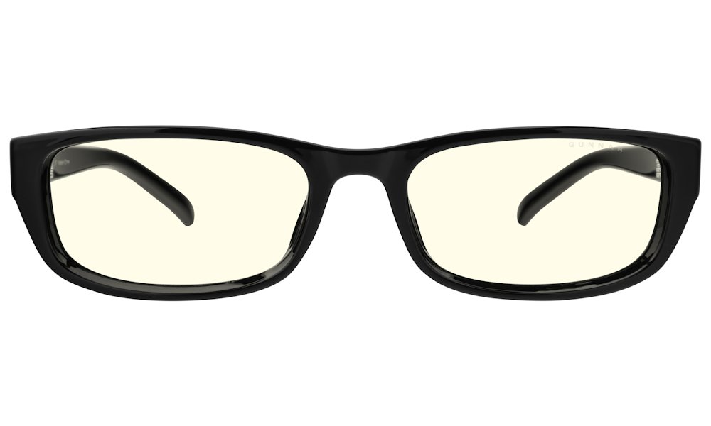 GUNNAR kancelářske/herní brýle  ELIN ONYX čirá skla BLF 35 GUNNAR focus