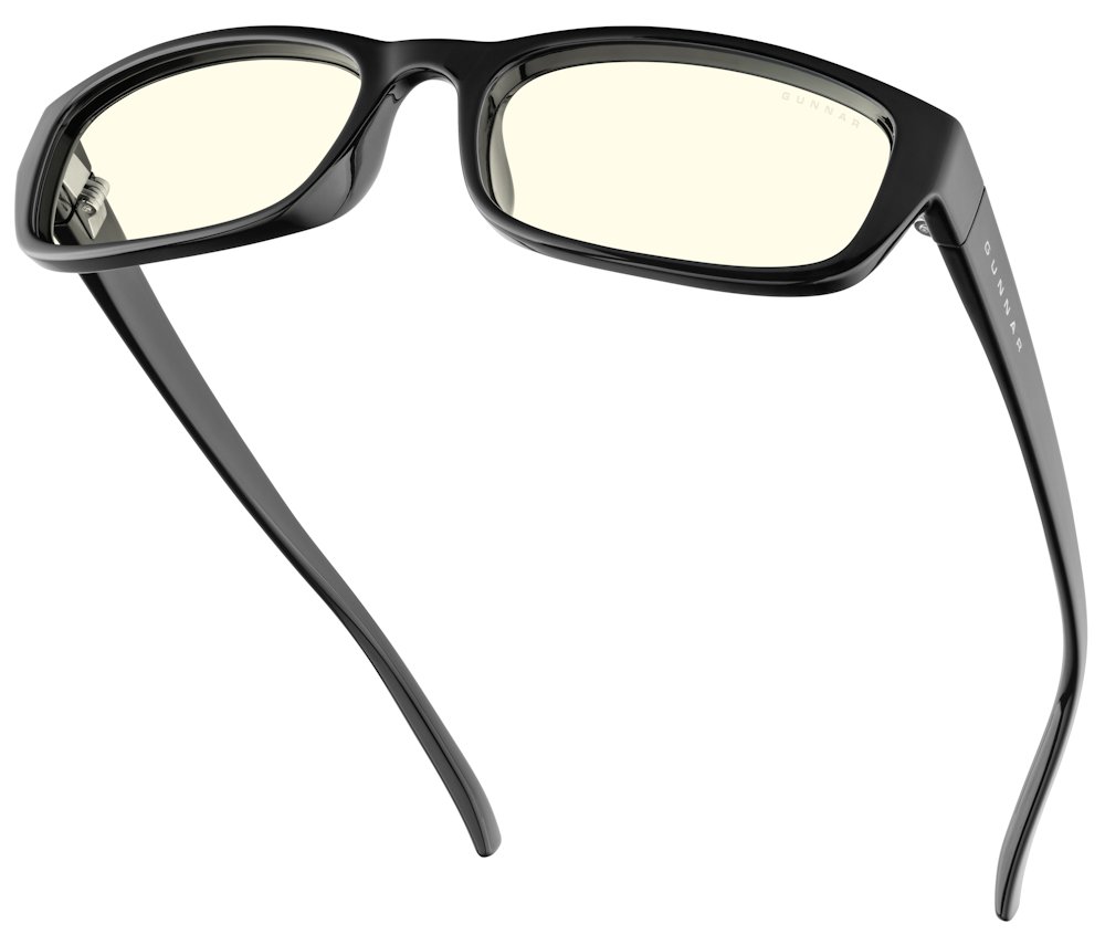 GUNNAR kancelářske/herní brýle  ELIN ONYX čirá skla BLF 35 GUNNAR focus