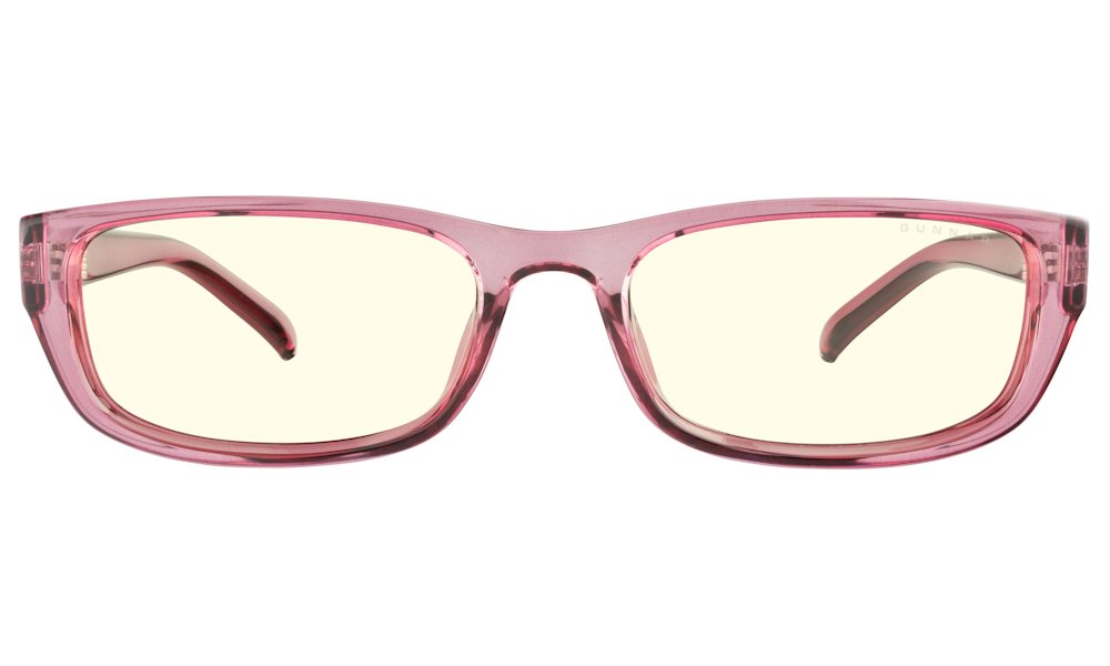 GUNNAR kancelářske/herní brýle  ELIN PLUM CRYSTAL čirá skla BLF 35 GUNNAR focus