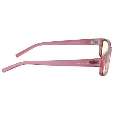 GUNNAR kancelářske/herní brýle  ELIN PLUM CRYSTAL čirá skla BLF 35 GUNNAR focus