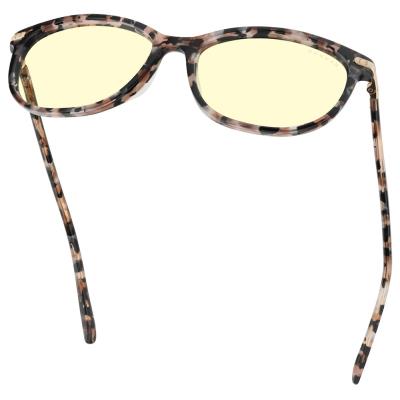 GUNNAR kancelářske/herní brýle  INGRID PINK FLOWER jantarová skla BLF 65 GUNNAR focus