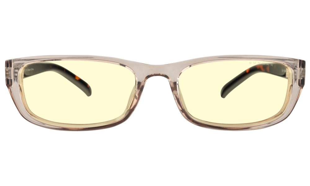 GUNNAR kancelářske/herní brýle  ELIN ROSE TORTOISE jantarová skla BLF 65 GUNNAR focus