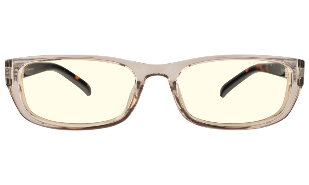 GUNNAR kancelářske/herní brýle  ELIN ROSE TORTOISE čirá skla BLF 35 GUNNAR focus