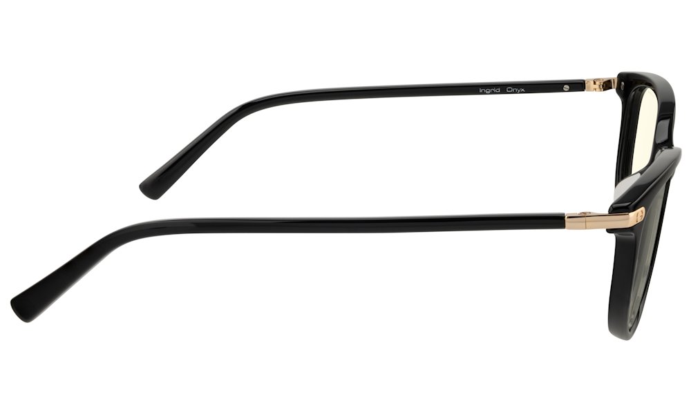 GUNNAR kancelářske/herní brýle  INGRID ONYX čirá skla  BLF 35 GUNNAR focus