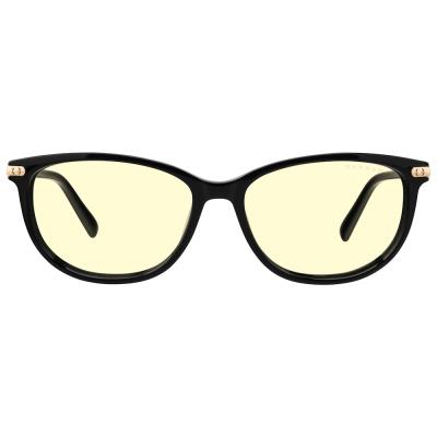 GUNNAR kancelářske/herní brýle  INGRID ONYX jantarová skla BLF 65 GUNNAR focus