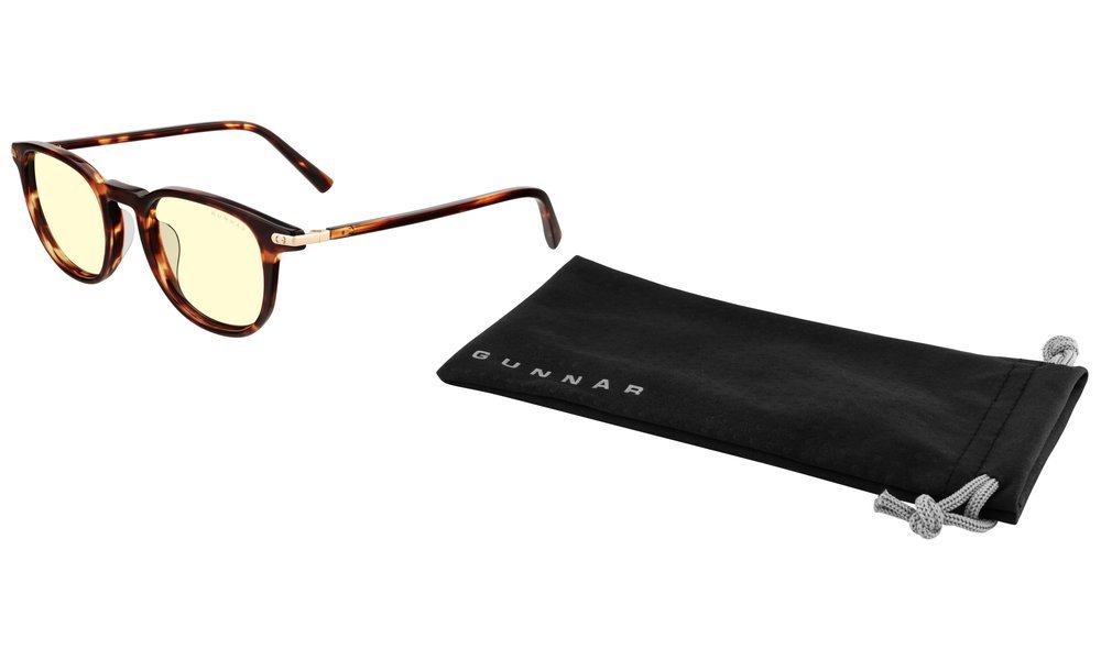 GUNNAR kancelářske/herní brýle  SOFIA TORTOISE jantarová skla  BLF 65 GUNNAR focus