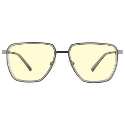 GUNNAR kancelářske/herní brýle  CLIX STONE/GUNMETAL jantarová skla BLF 65 GUNNAR focus