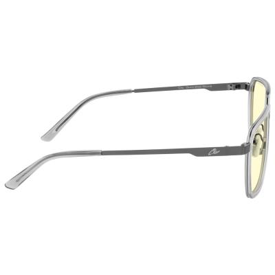 GUNNAR kancelářske/herní brýle  CLIX STONE/GUNMETAL jantarová skla BLF 65 GUNNAR focus