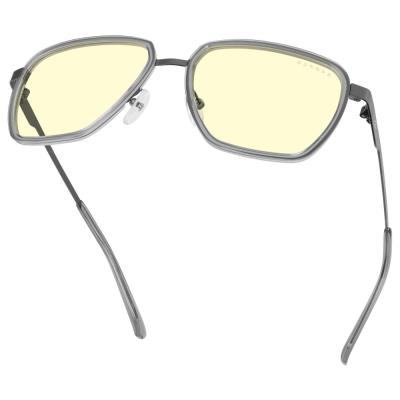 GUNNAR kancelářske/herní brýle  CLIX STONE/GUNMETAL jantarová skla BLF 65 GUNNAR focus