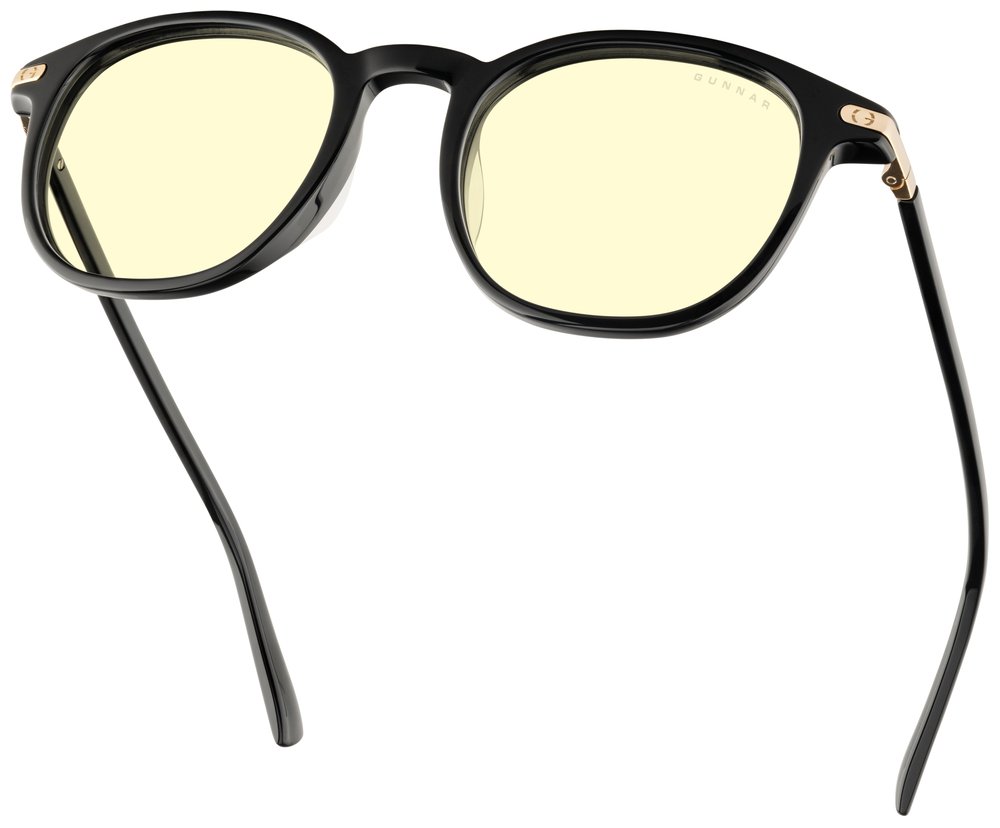 GUNNAR kancelářske/herní brýle  SOFIA ONYX jantarová skla  BLF 65 GUNNAR focus