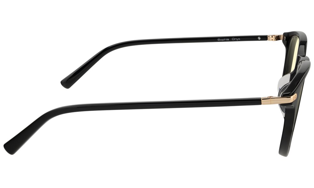 GUNNAR kancelářske/herní brýle  SOFIA ONYX jantarová skla  BLF 65 GUNNAR focus