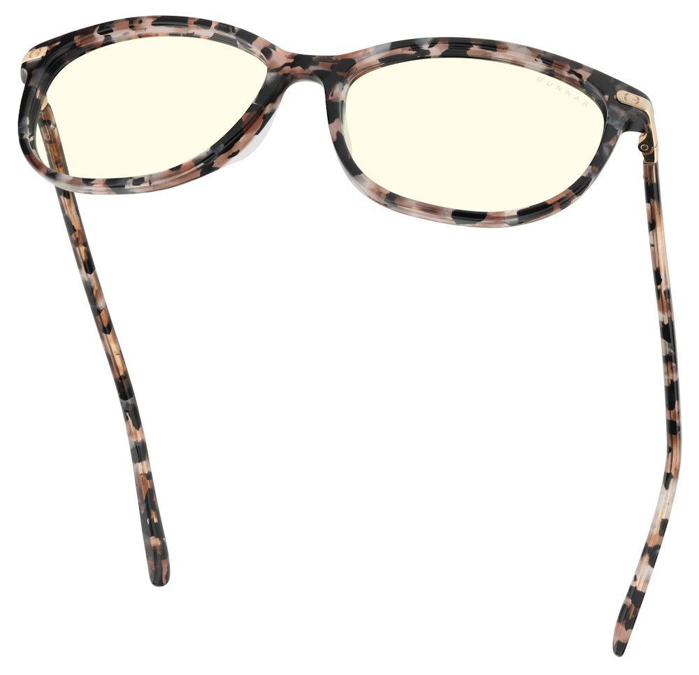 GUNNAR kancelářske/herní brýle  INGRID PINK FLOWER čirá skla  BLF 35 GUNNAR focus