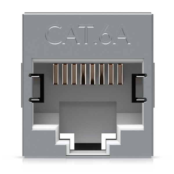 Ubiquiti RJ45 Inline Coupler Indoor, 10-Pack - Keystone spojka Cat6A, sada 10ks