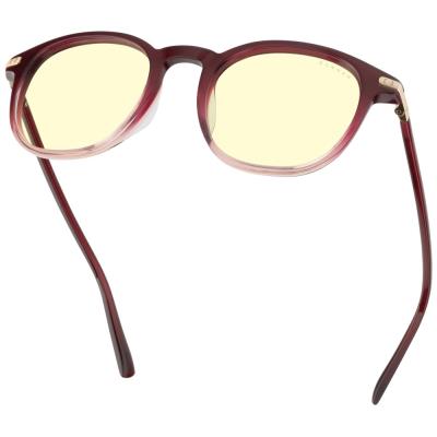 GUNNAR kancelářske/herní brýle  SOFIA GARNET FADE CRYSTAL jantarová skla BLF 65 GUNNAR focus