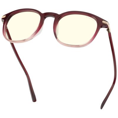 GUNNAR kancelářske/herní brýle  SOFIA GARNET FADE CRYSTAL čirá skla BLF 35 GUNNAR focus