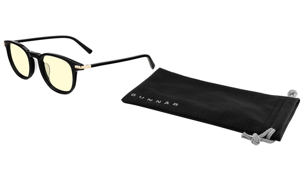 GUNNAR kancelářske/herní brýle  SOFIA ONYX jantarová skla  BLF 65 GUNNAR focus