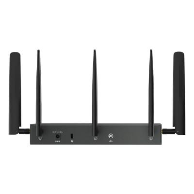 TP-Link ER706WP-4G Omada VPN Router, 2x Nano SIM, AX3000 WiFi 6, 1x SFP GWAN, 1x GWAN, 4x GLAN PoE+