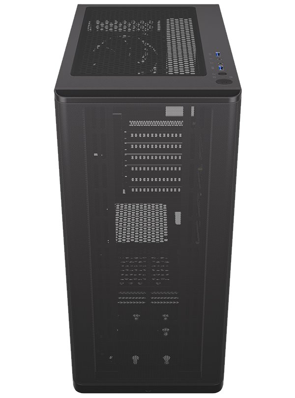 POŠKOZENÝ OBAL - Endorfy skříň Ventum 200 Solid / 120mm PWM fan / 2xUSB / černá