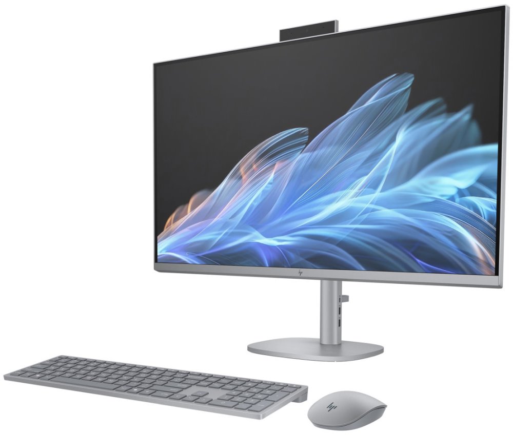 HP OmniStudio X 32-c1011nc/ AiO/ Ultra 7-258V/ 32GB DDR5/ 2TB SSD/ Intel Arc/ 32"UHD,matný/ W11P/ kbd+myš/ stříbrný