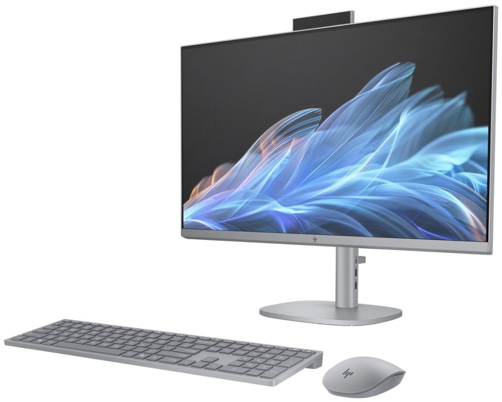 HP OmniStudio X 27-cs1012nc/ AiO/ Ultra 7-256V/ 16GB DDR5/ 1TB SSD/ Intel Arc/ 27"FHD,touch/ W11P/ kbd+myš/ stříbrný