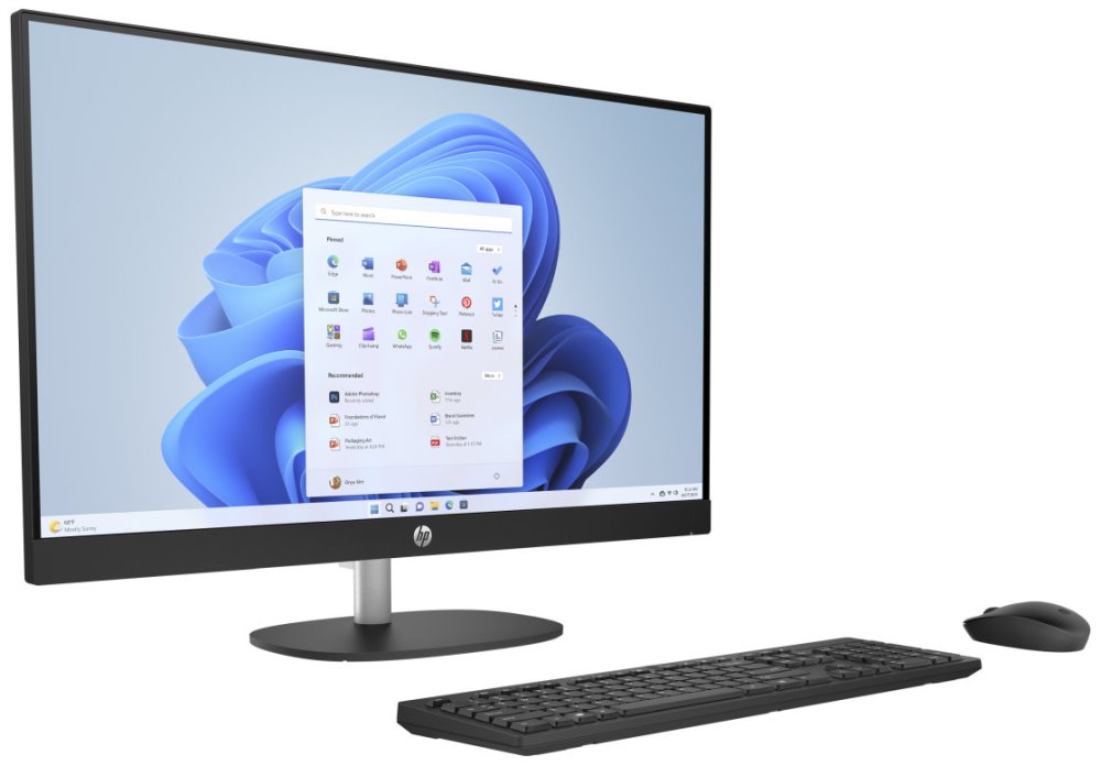 HP 27-cr2008nc/ AiO/ Ultra 5-225U/ 32GB DDR5/ 1TB SSD/ Intel® Graphics/ 27" FHD,touch/ W11H/ kbd+myš/ černý
