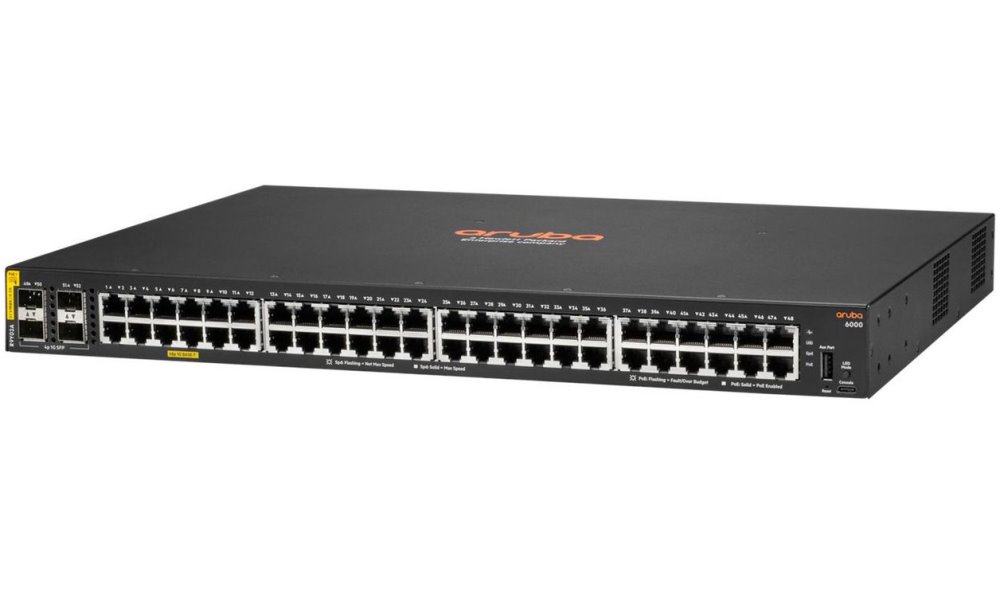 HPE Networking CX 6000 48G CL4 PoE 4SFP 740W