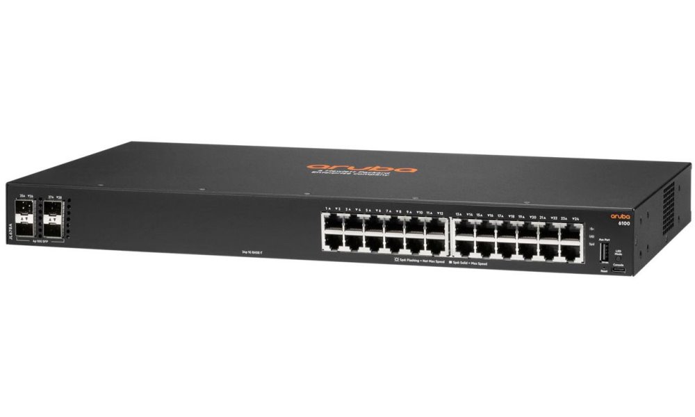 HPE Networking CX 6100 24G 4SFP+