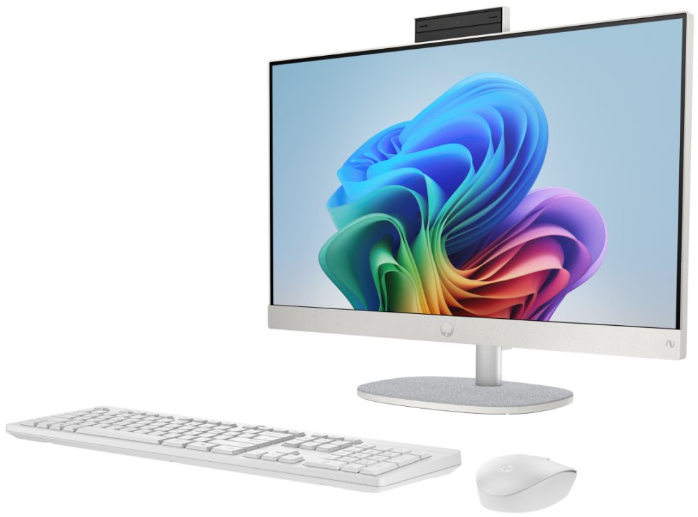 HP 24-ct2000nc/ AiO/ Ryzen AI 5 340/ 16GB DDR5/ 1TB SSD/ Radeon™ Graphics/ 24" FHD,matný/ W11H/ kbd+myš/ bílý