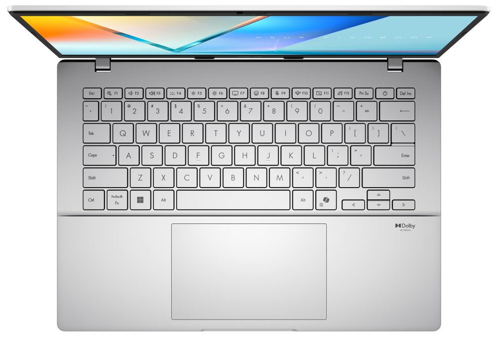 ASUS Vivobook S/ Ryzen 7 260/ 16GB/ 1TB SSD/ Radeon™ Graphics/ 14"WUXGA,matný/ W11H/ stříbrný