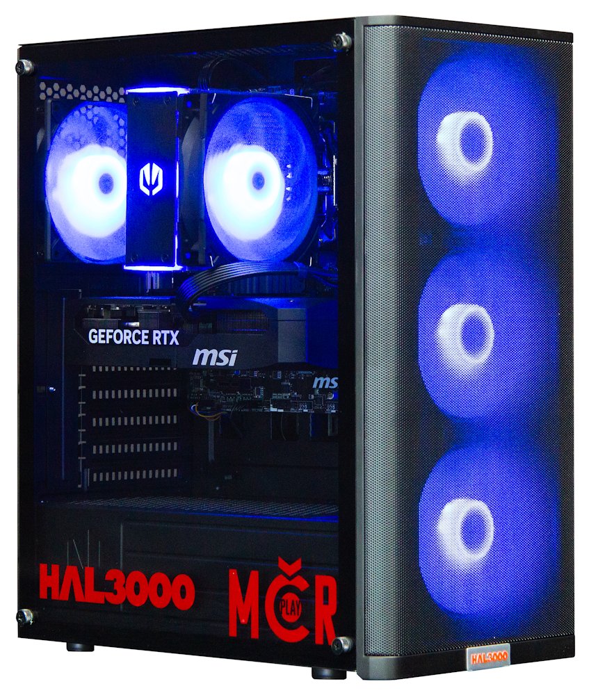 HAL3000 MČR Finale Pro / AMD Ryzen 7 5700X/ 32GB/ RTX 5070/ 1TB PCIe SSD/ WiFi/ W11