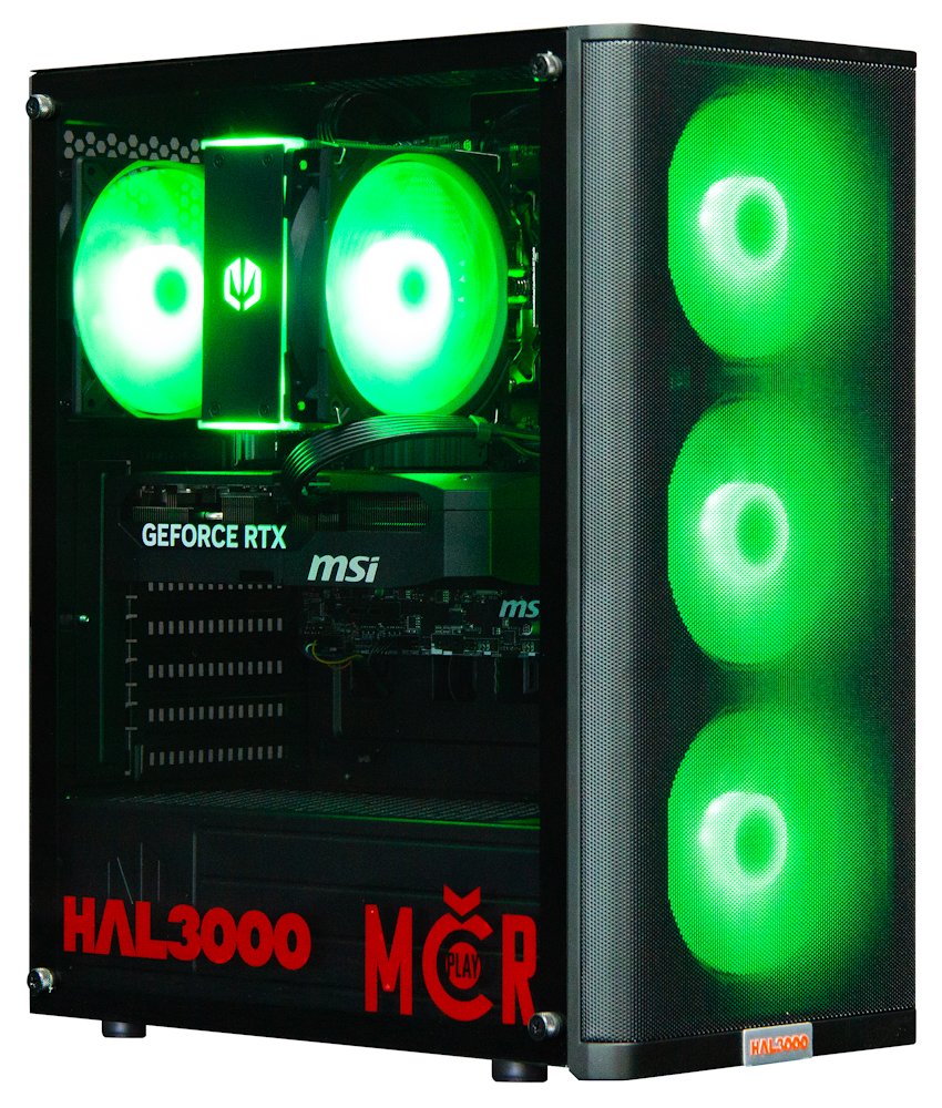 HAL3000 MČR Finale Pro / AMD Ryzen 7 5700X/ 32GB/ RTX 5070/ 1TB PCIe SSD/ WiFi/ W11