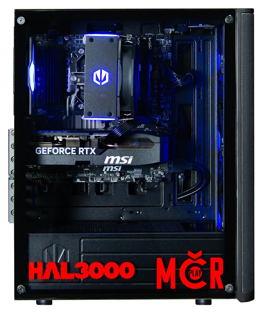 HAL3000 MČR Finale Pro / AMD Ryzen 7 5700X/ 32GB/ RTX 5070/ 1TB PCIe SSD/ WiFi/ W11