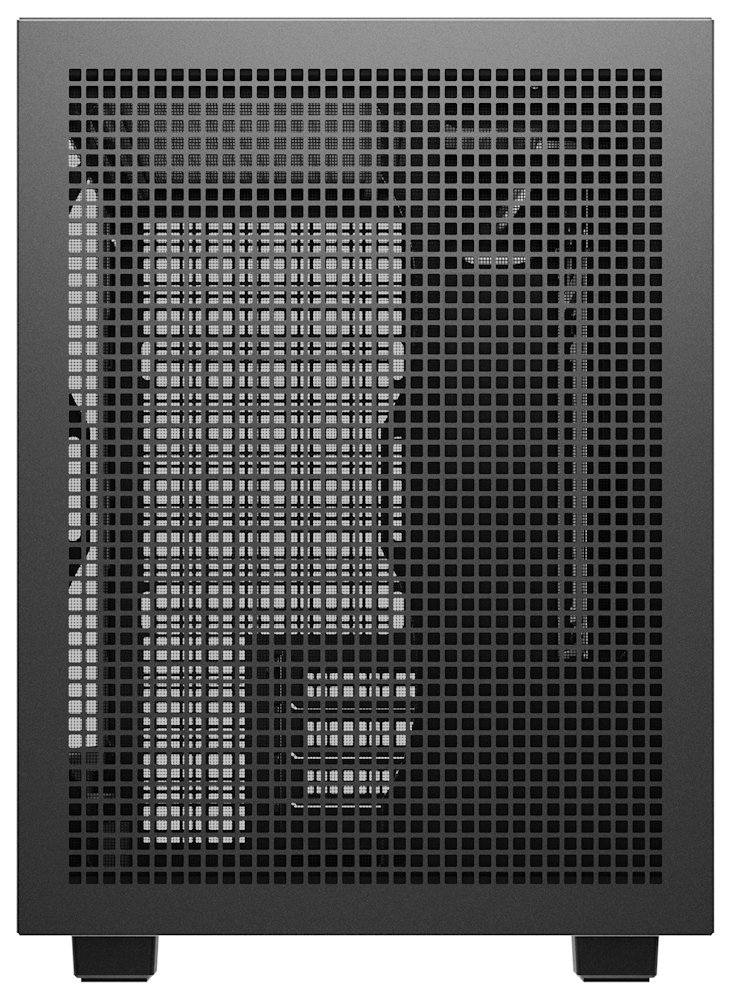 DEEPCOOL skříň CH260 / microATX / 2 x USB 3.0 / USB-C / mesh panel / tvrzené sklo / černá