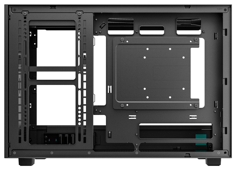 DEEPCOOL skříň CH260 / microATX / 2 x USB 3.0 / USB-C / mesh panel / tvrzené sklo / černá