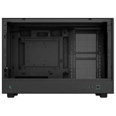 DEEPCOOL skříň CH260 / microATX / 2 x USB 3.0 / USB-C / mesh panel / tvrzené sklo / černá