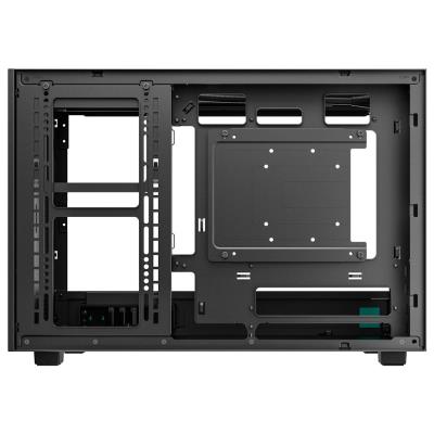 DEEPCOOL skříň CH260 / microATX / 2 x USB 3.0 / USB-C / mesh panel / tvrzené sklo / černá