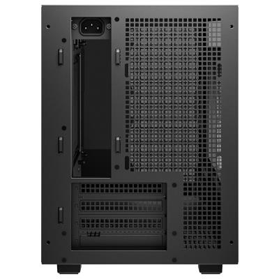 DEEPCOOL skříň CH260 / microATX / 2 x USB 3.0 / USB-C / mesh panel / tvrzené sklo / černá