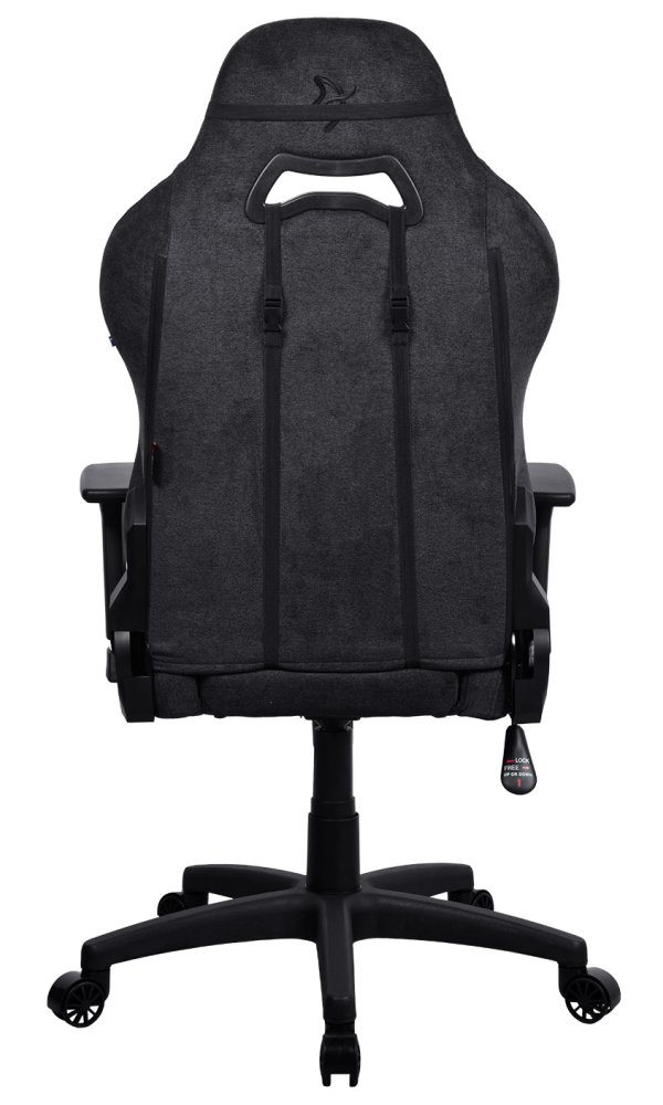 AROZZI herní židle TORRETTA Soft Fabric v2/ látkový povrch/ černá