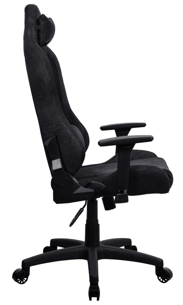 AROZZI herní židle TORRETTA Soft Fabric v2/ látkový povrch/ černá