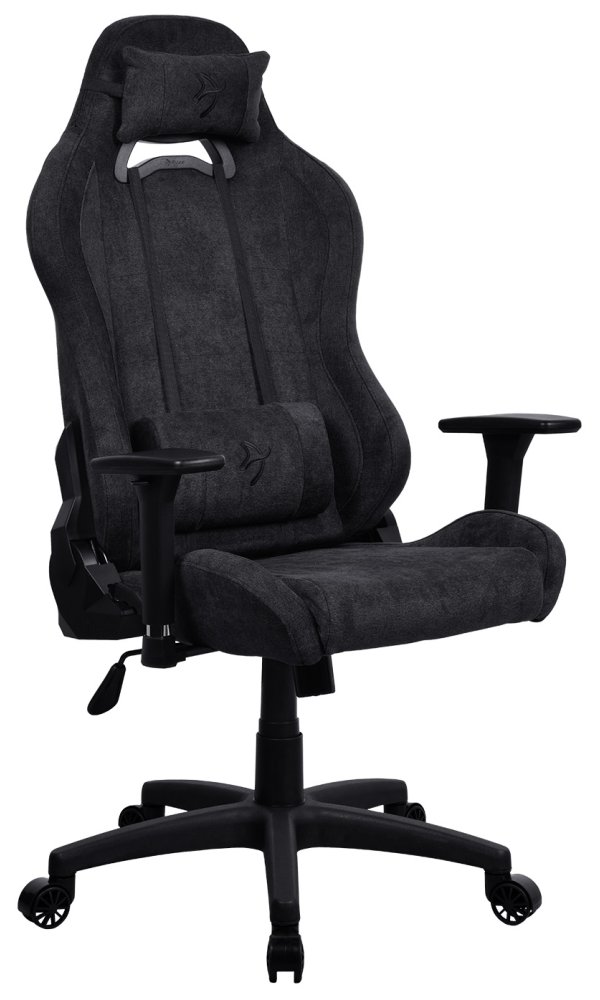 AROZZI herní židle TORRETTA Soft Fabric v2/ látkový povrch/ černá